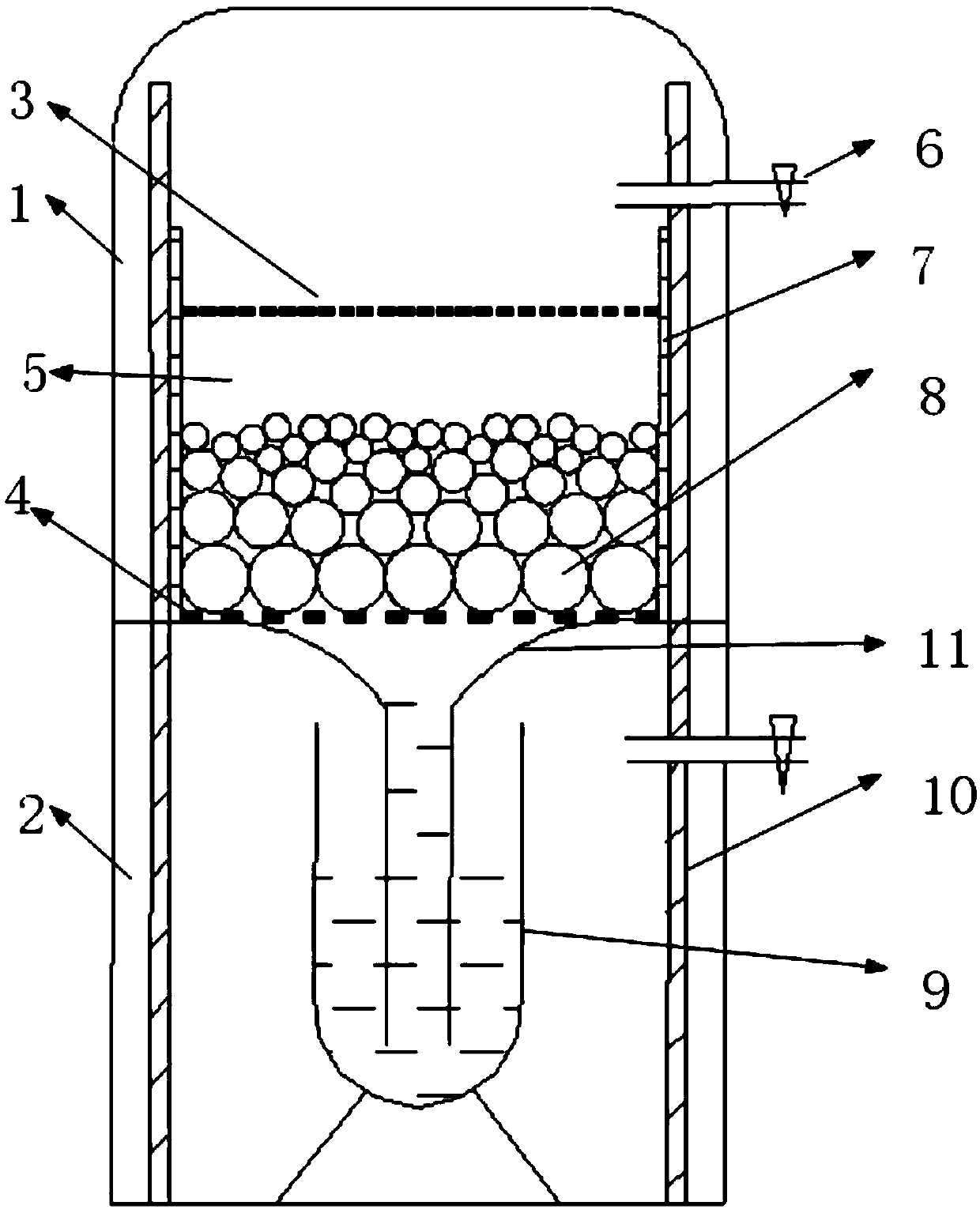 Metal-ceramic gradient composite armor and manufacturing method thereof