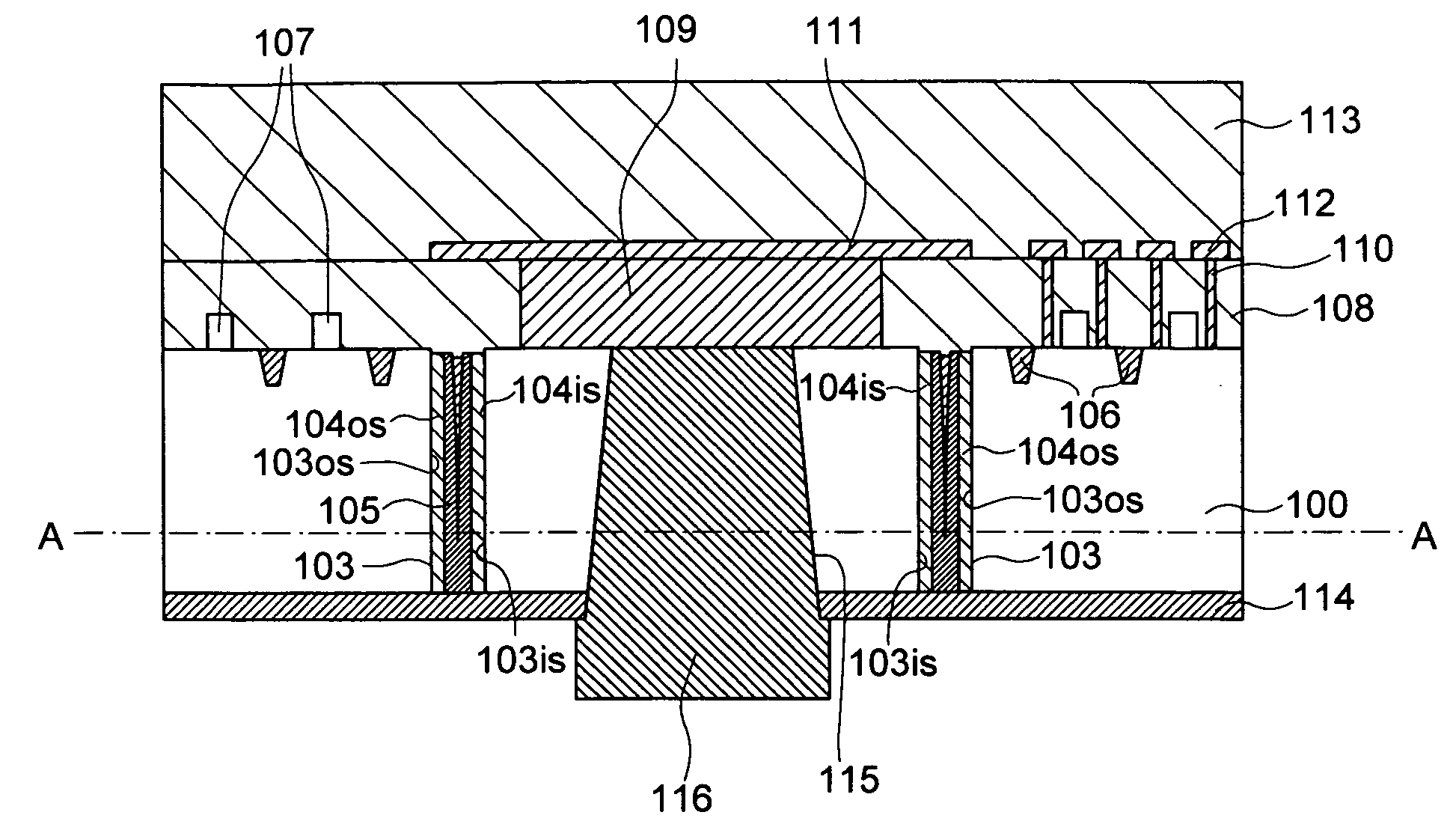 Chip-stacked semiconductor device and manufacturing method thereof