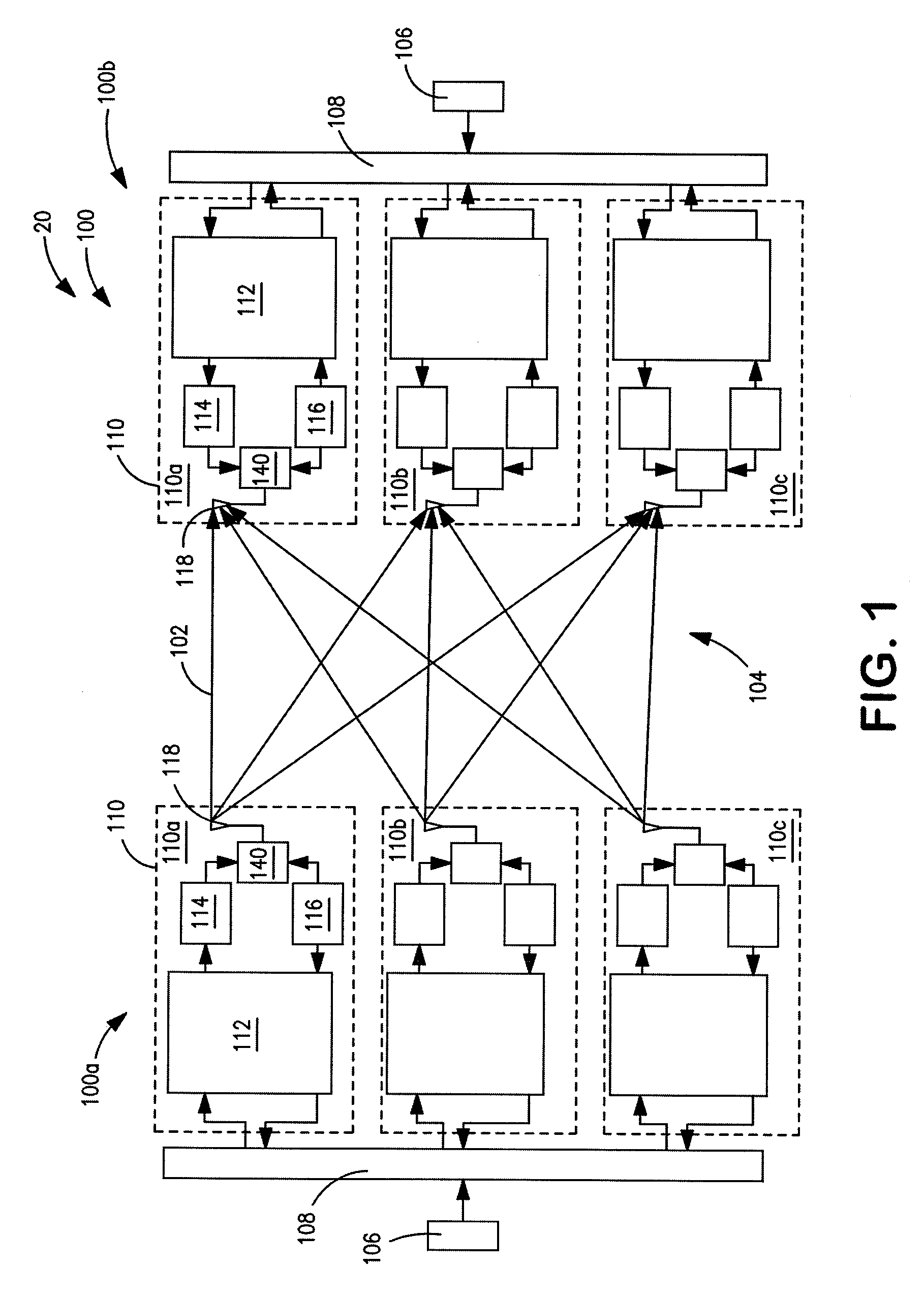 System and method for frequency offsetting of information communicated in MIMO based wireless networks