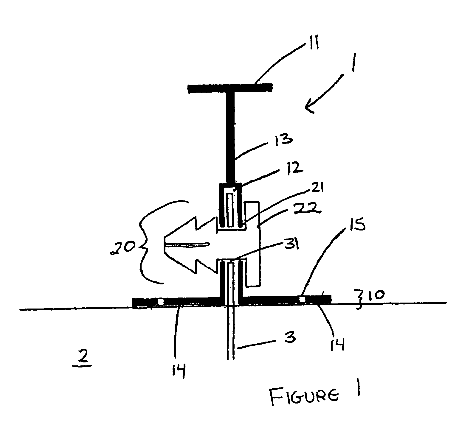 Stud system for insulation of concrete structures