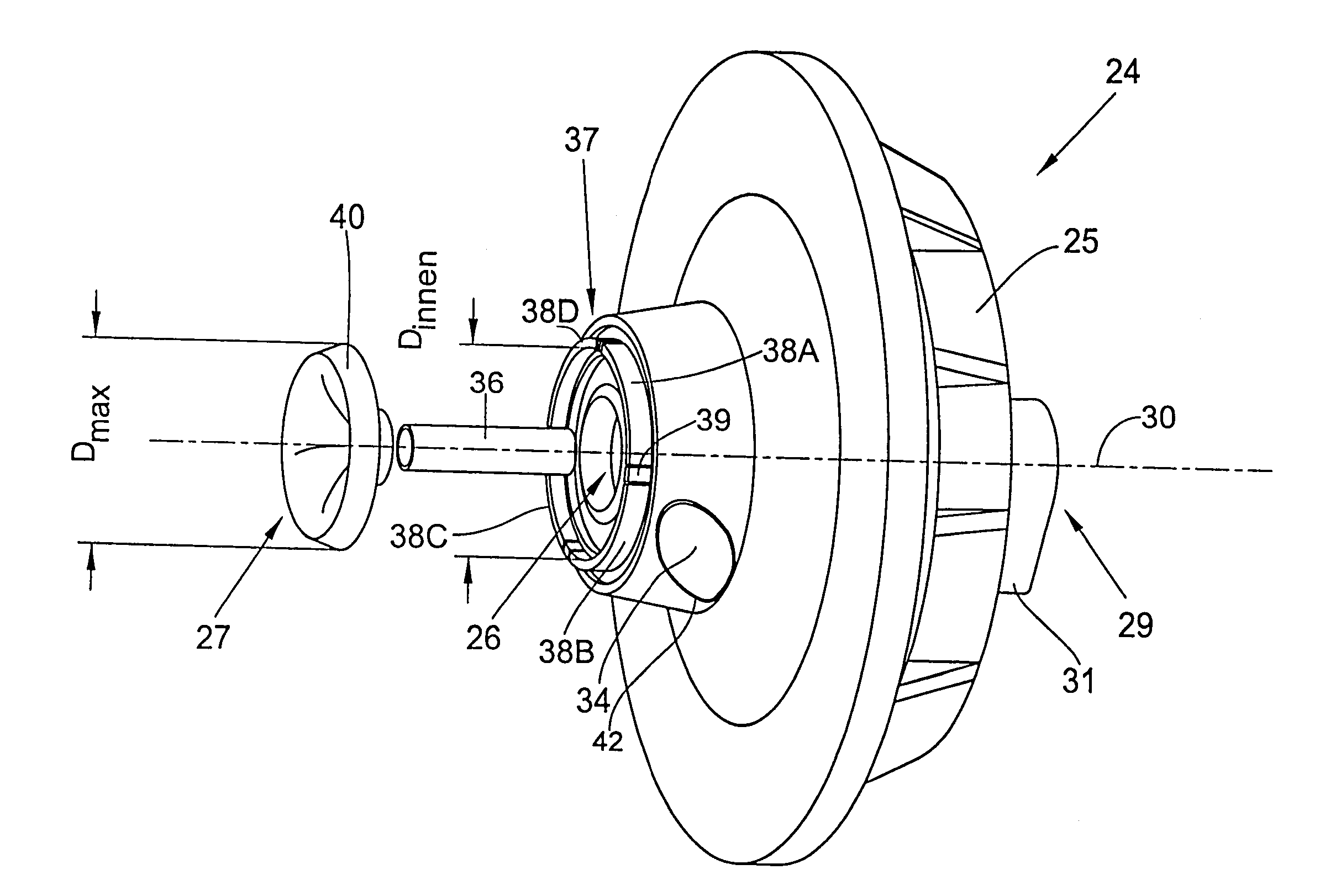 Channel plate adapter for an open-end rotor spinning arrangement