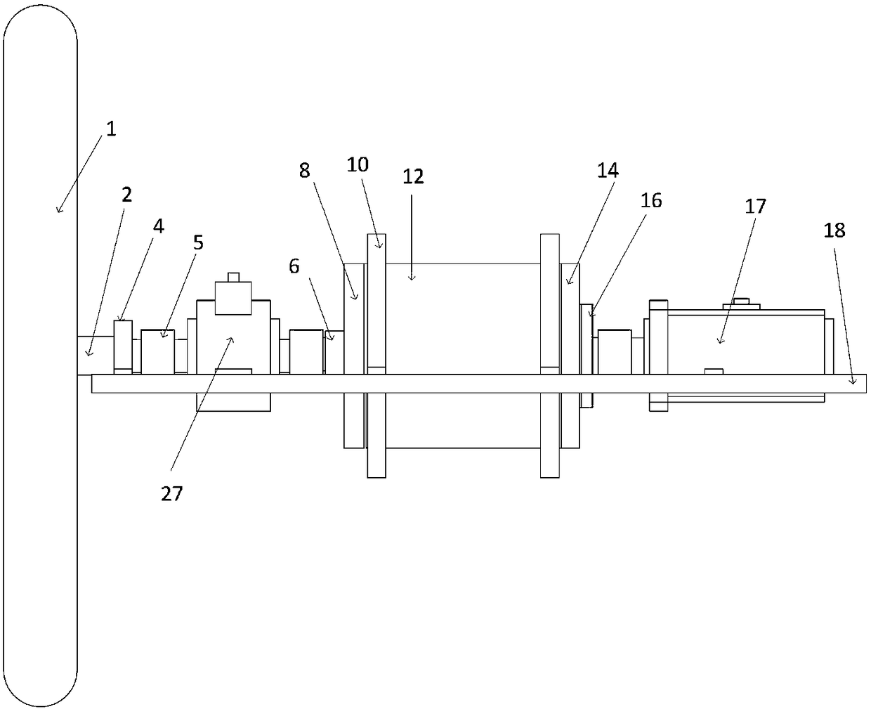 Single-cylinder bevel gear type magneto-rheological fluid force sense feedback device and application method thereof