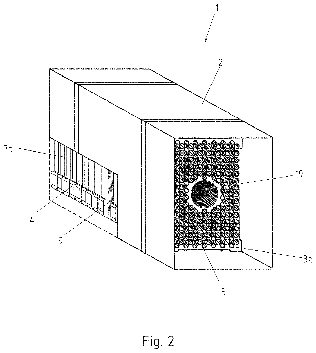 Device for the nesting of solitary bees