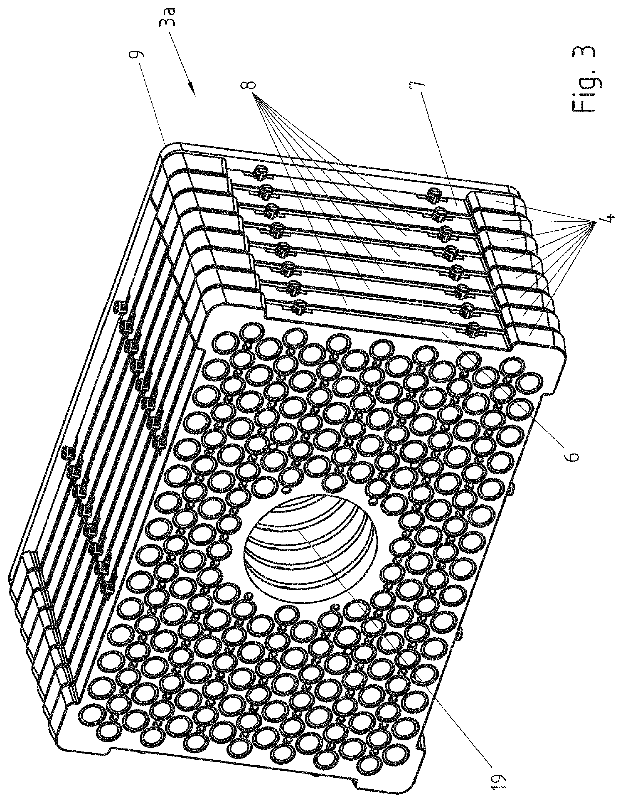 Device for the nesting of solitary bees