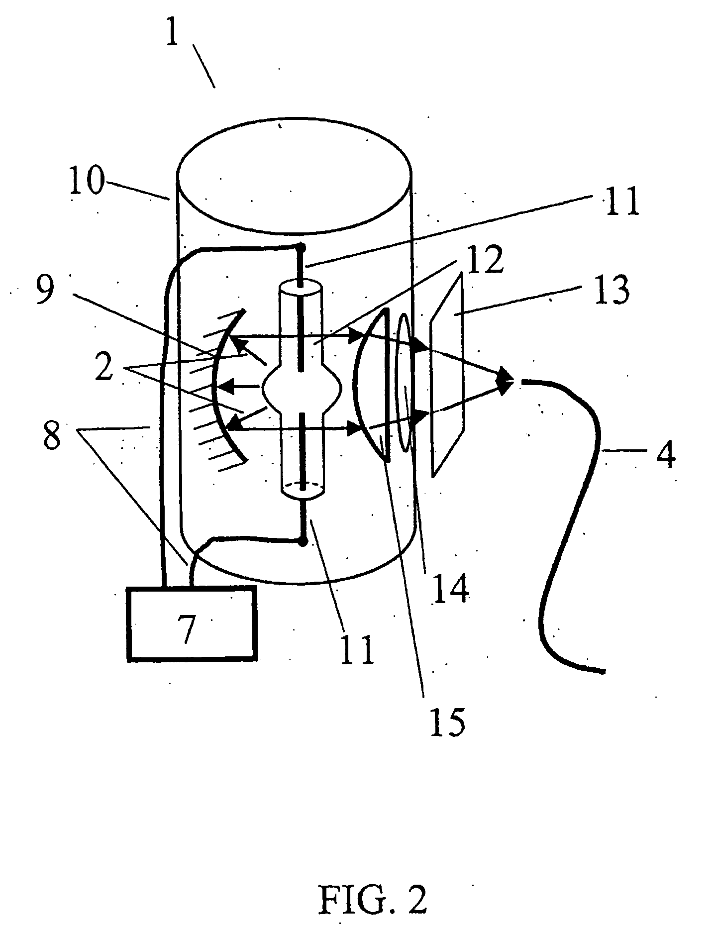 Phototherapeutical apparatus and method for the treatment and prevention of diseases of body cavities