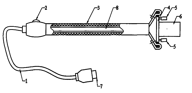 Training simulation device of neuroendoscopy