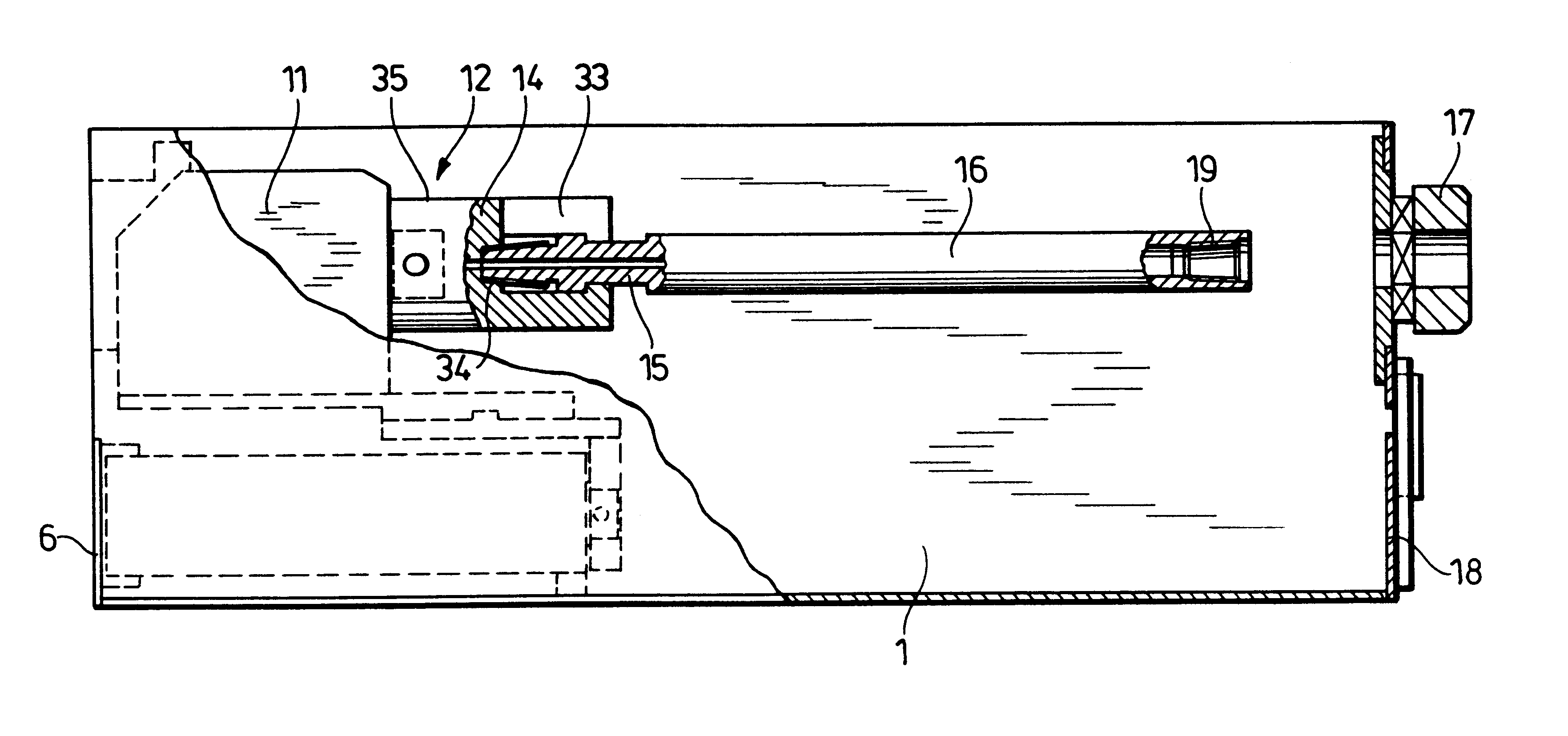 Boring apparatus with coupling for rapid connection of drill string segments
