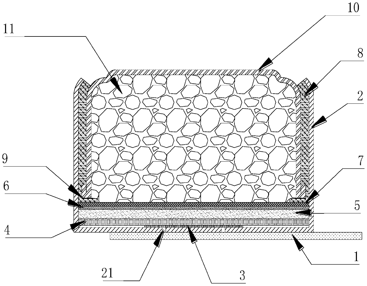 Zinc air button cell and preparation method thereof