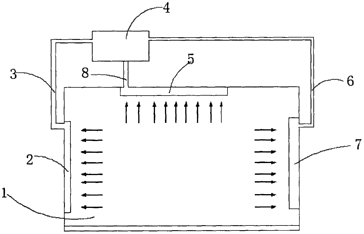 Automatic chalk dust collector