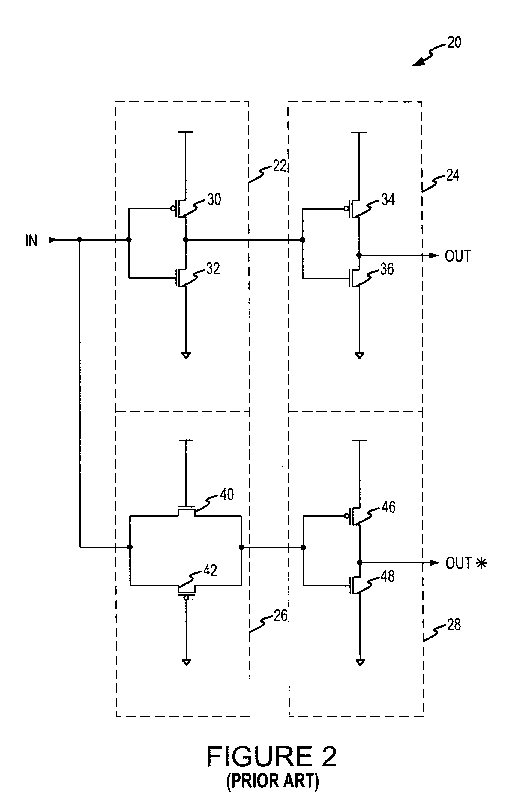 Method and circuit for producing symmetrical output signals tolerant to input timing skew, output delay/slewrate-mismatch, and complementary device mismatch