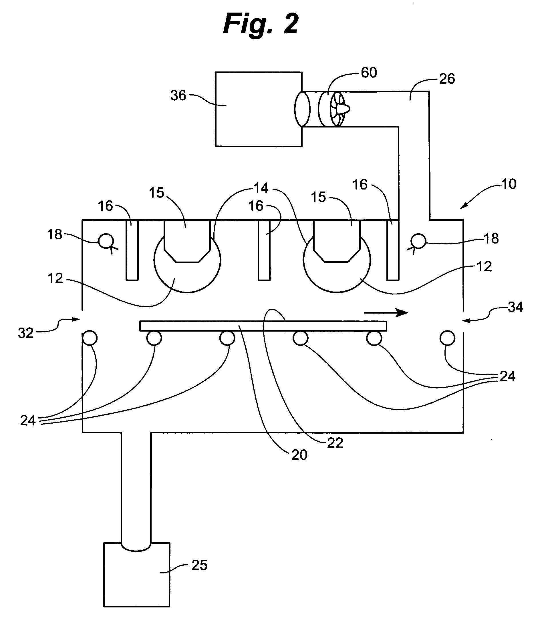 Deposition chamber desiccation systems and methods of use thereof