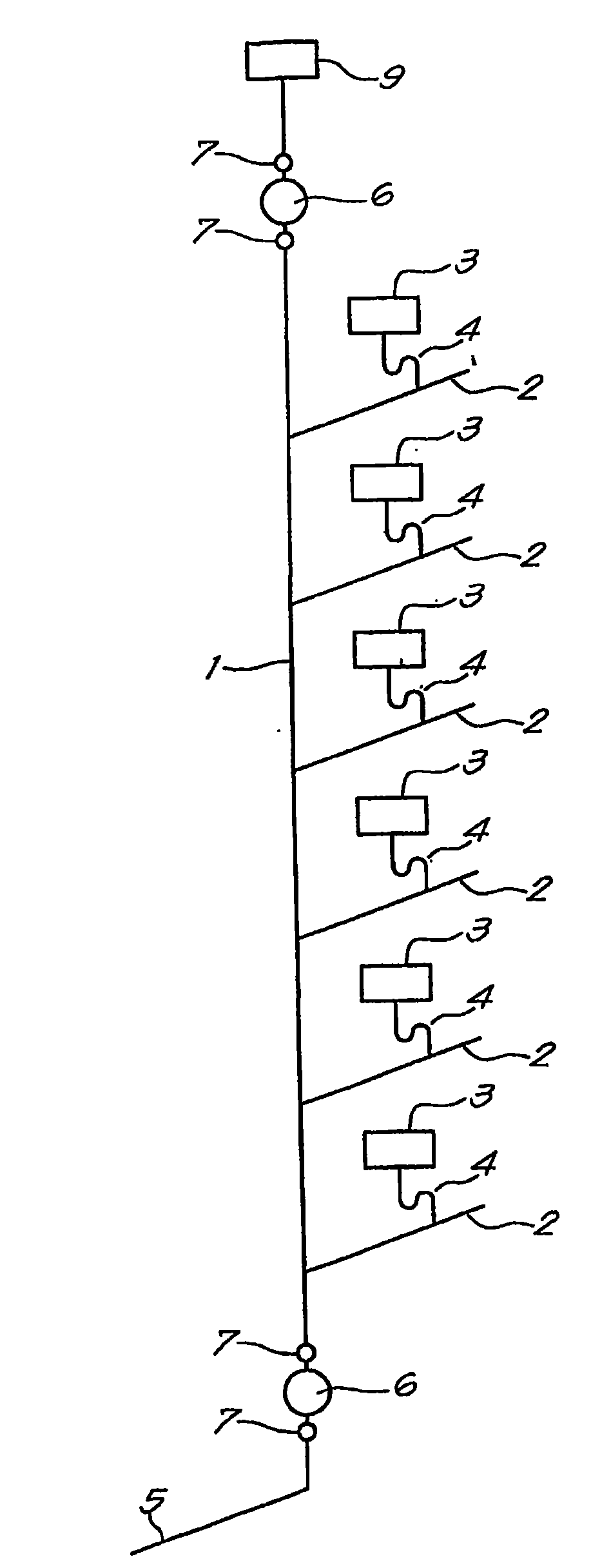 Method and equipment for detecting sealing deficiencies in drainage and vent systems for buildings