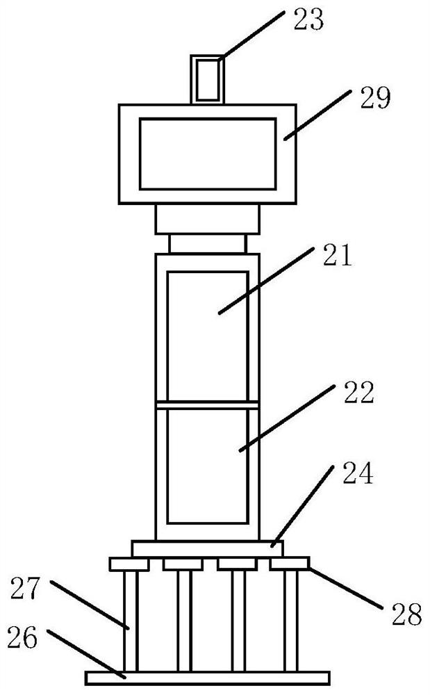 A vacuum drying system for capacitor voltage divider for transformer