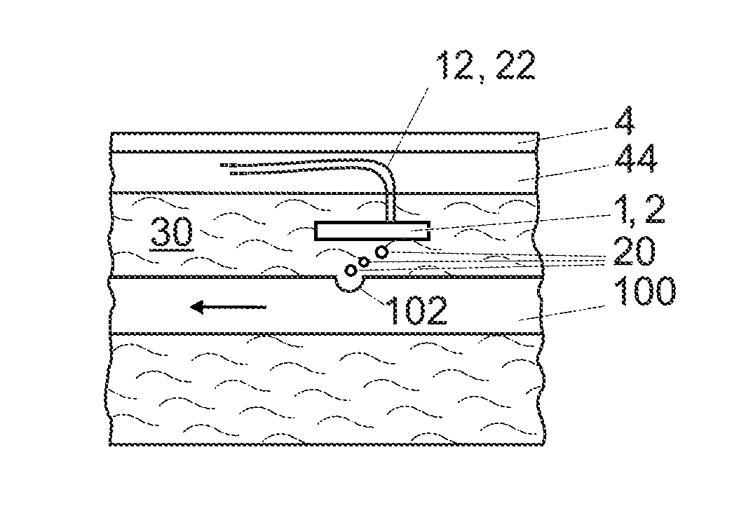 System for manufacturing an irrigation pipe and a device and method for detecting holes in the wall of an irrigation pipe