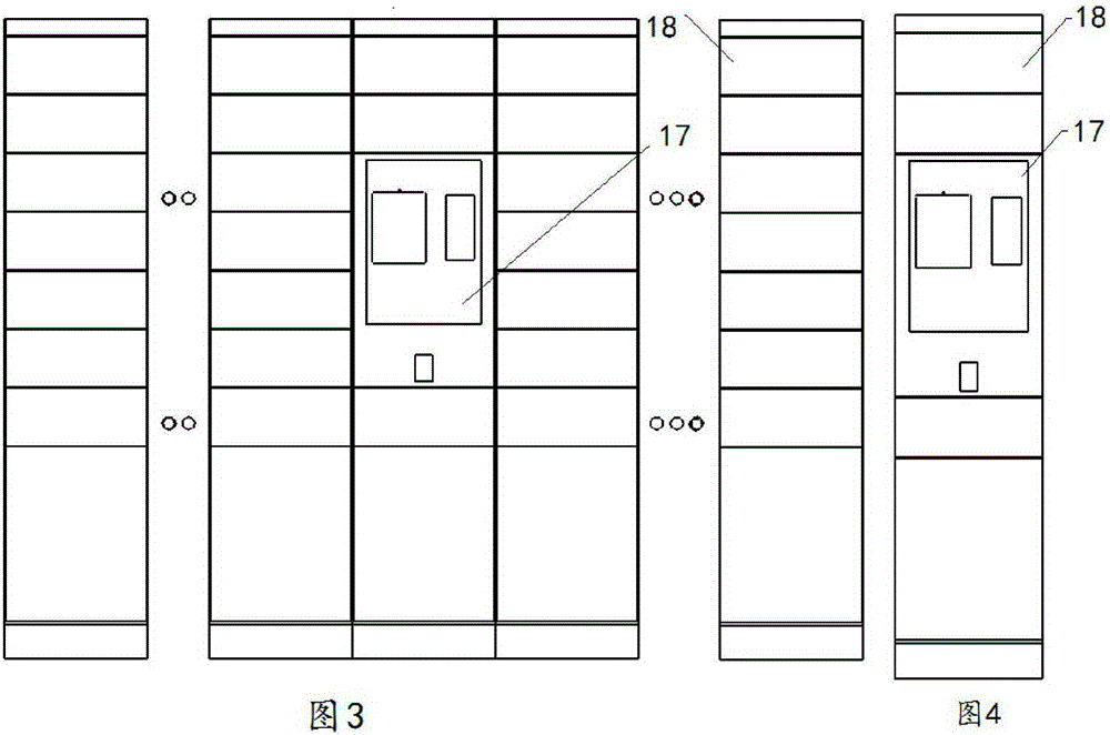 Intelligent storage signing-in cabinet and method for object delivery and receiving