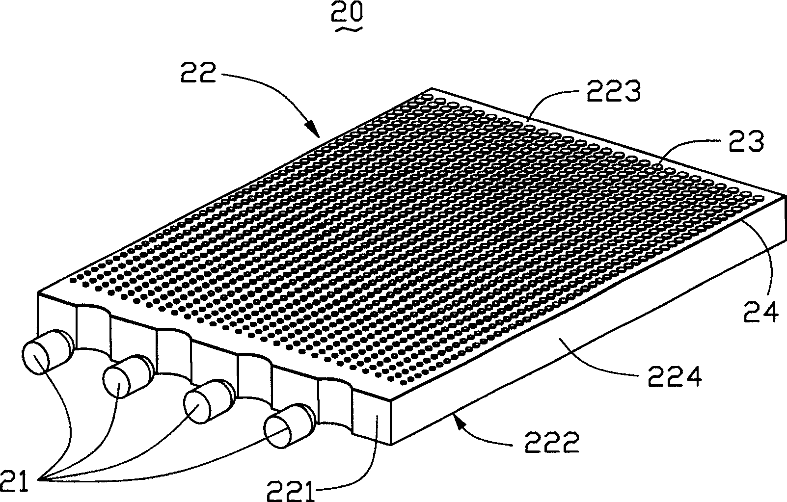 Backlight source device