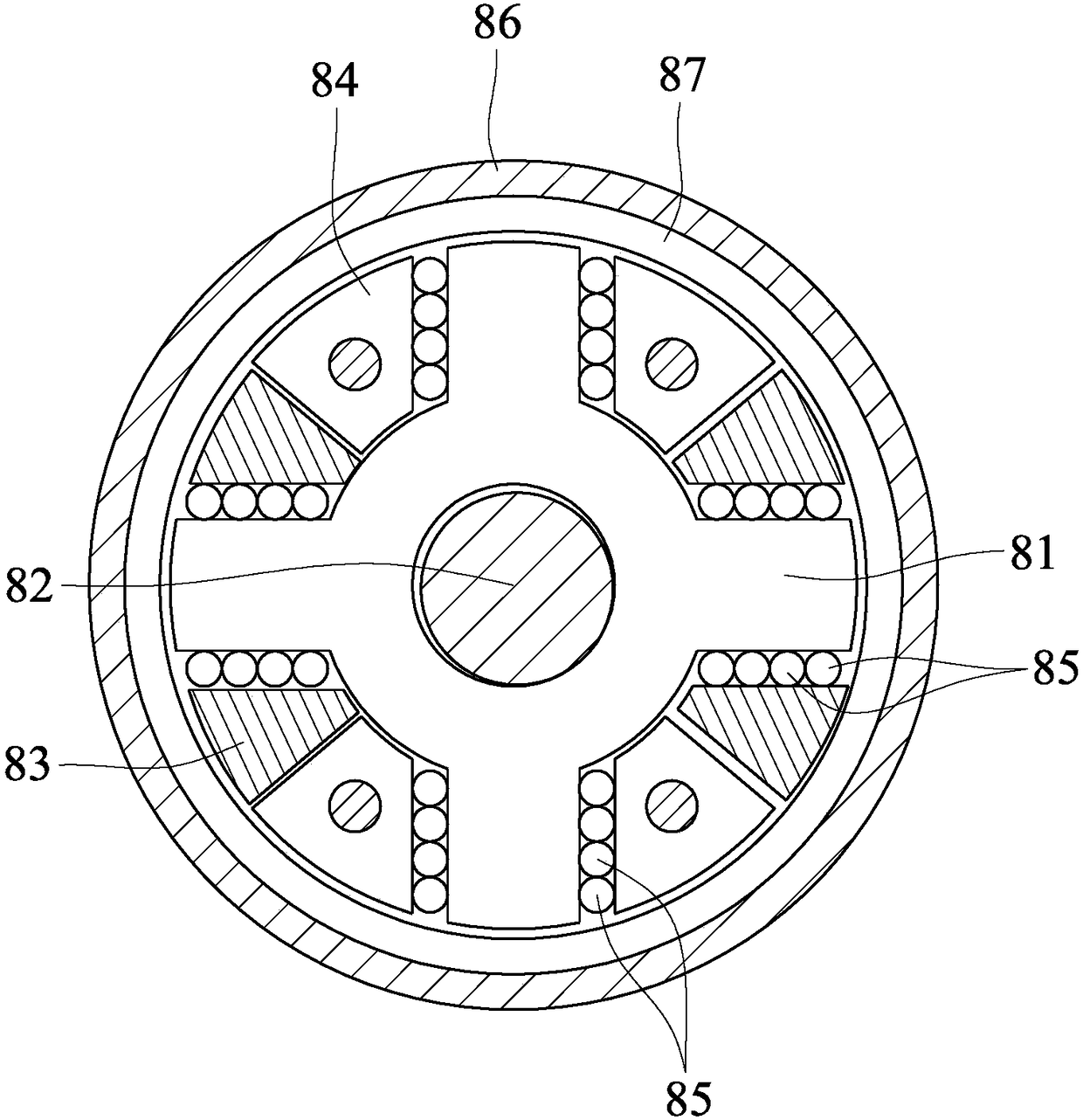 Euler device of cycloid speed reducer
