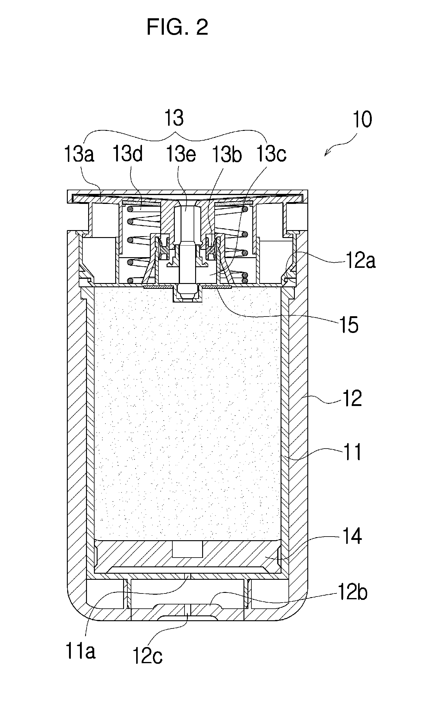 Cosmetic container having an airless pump and enabling the quantity of content remaining in the container to be checked