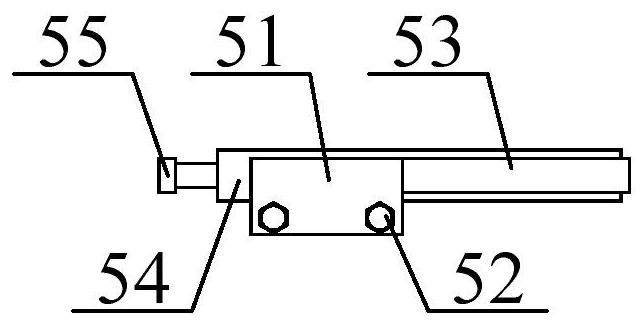 Escalator inner and outer cover plate radian forming device convenient to maintain