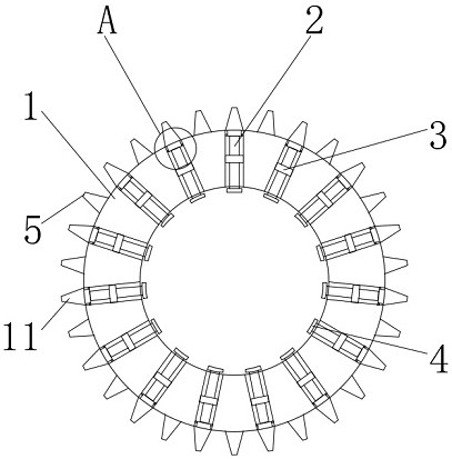 Improved chain wheel convenient and fast to use