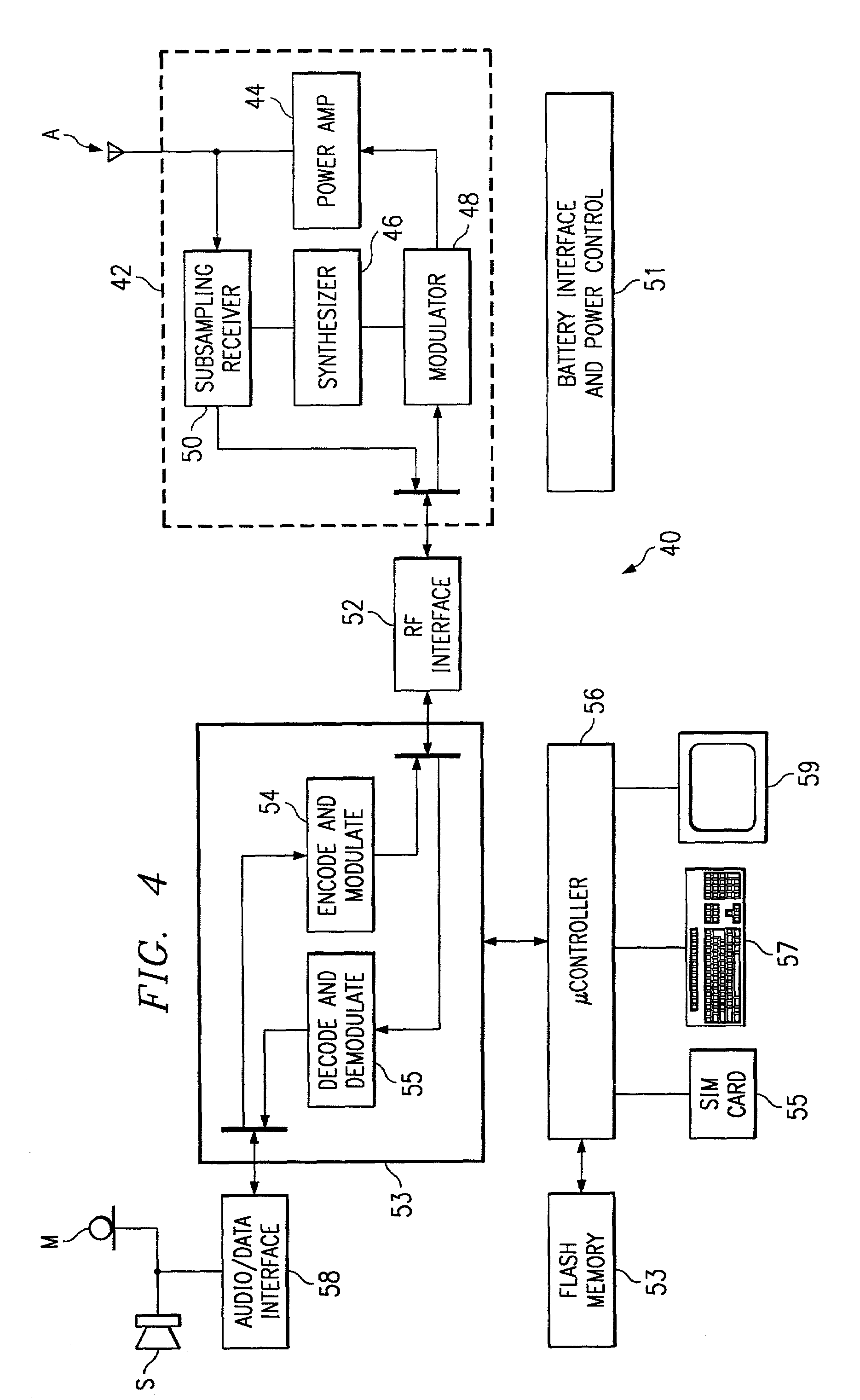 Subsampling RF receiver architecture