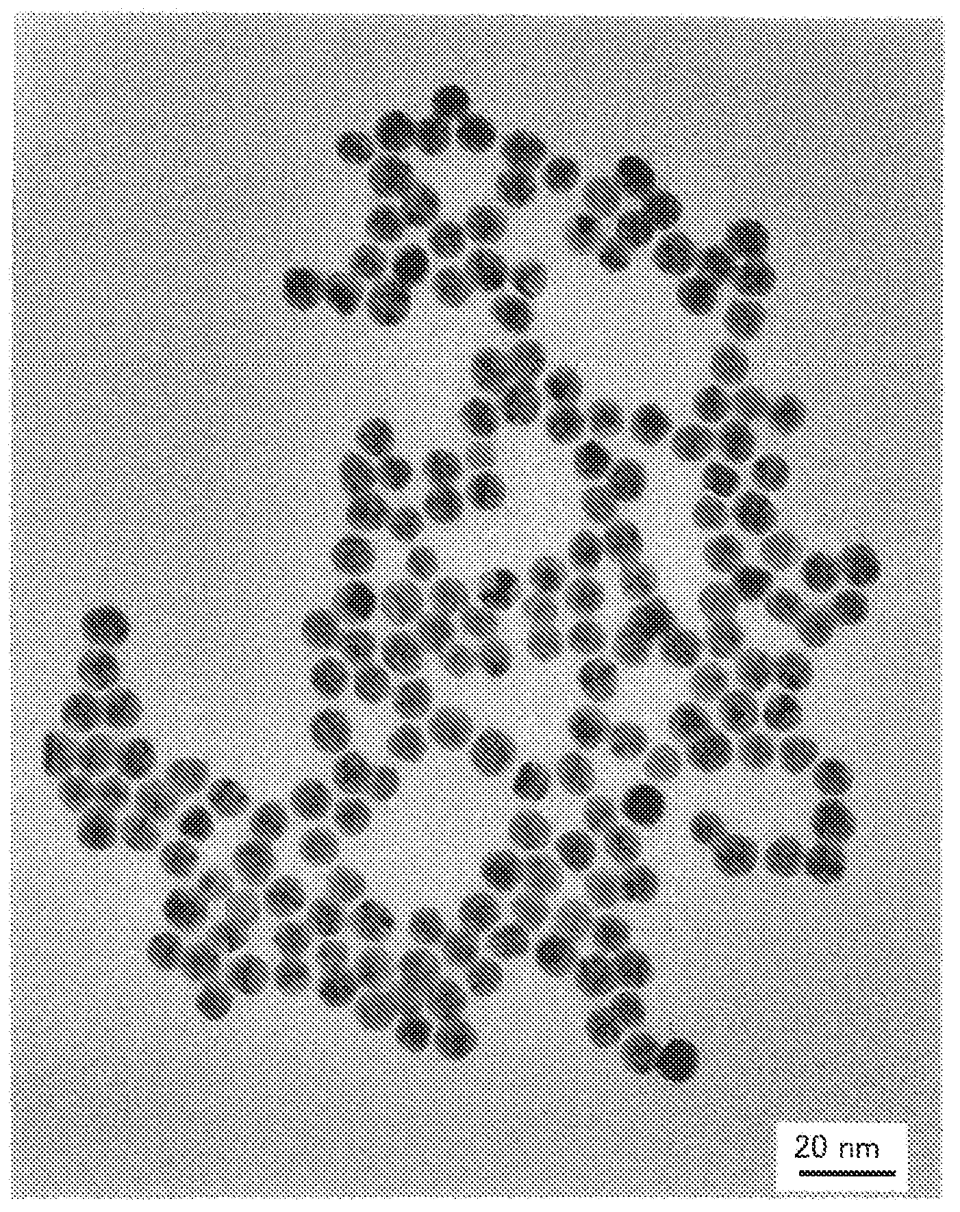 Metallic nanoparticle composite and method for producing the same
