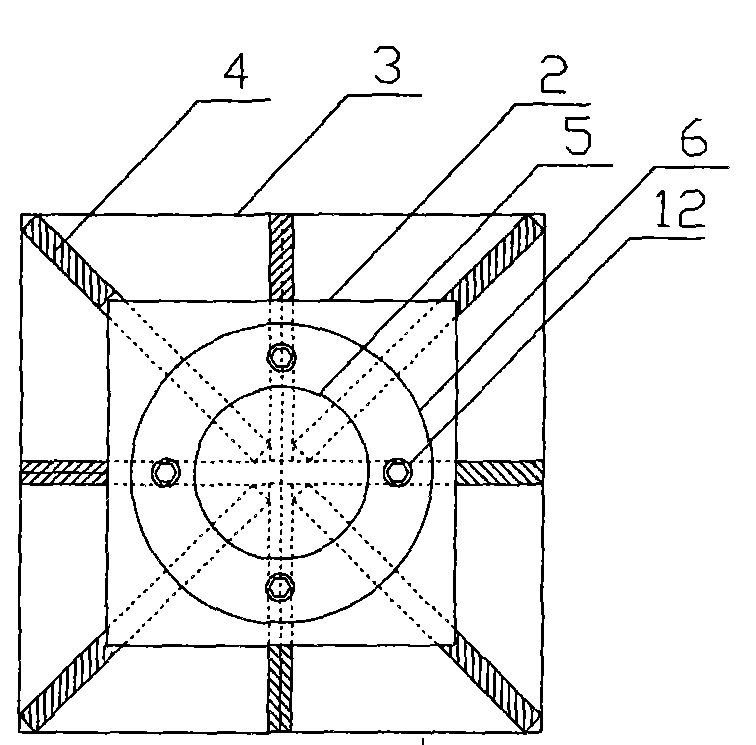 Device for testing model with three-dimensional gradient nonuniform loading structure