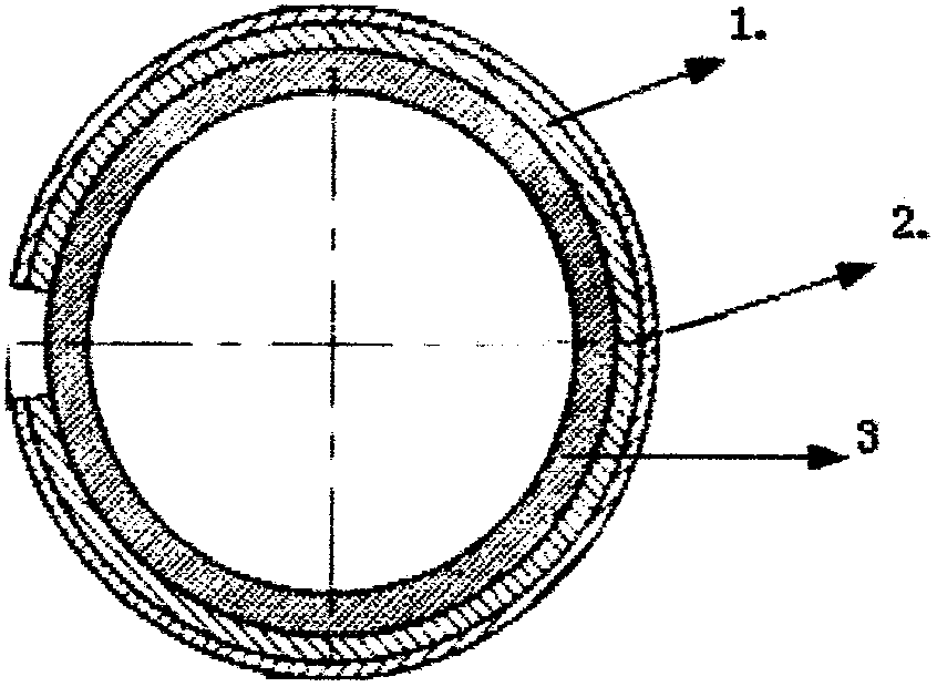 Cladding sealing ring and manufacturing method thereof