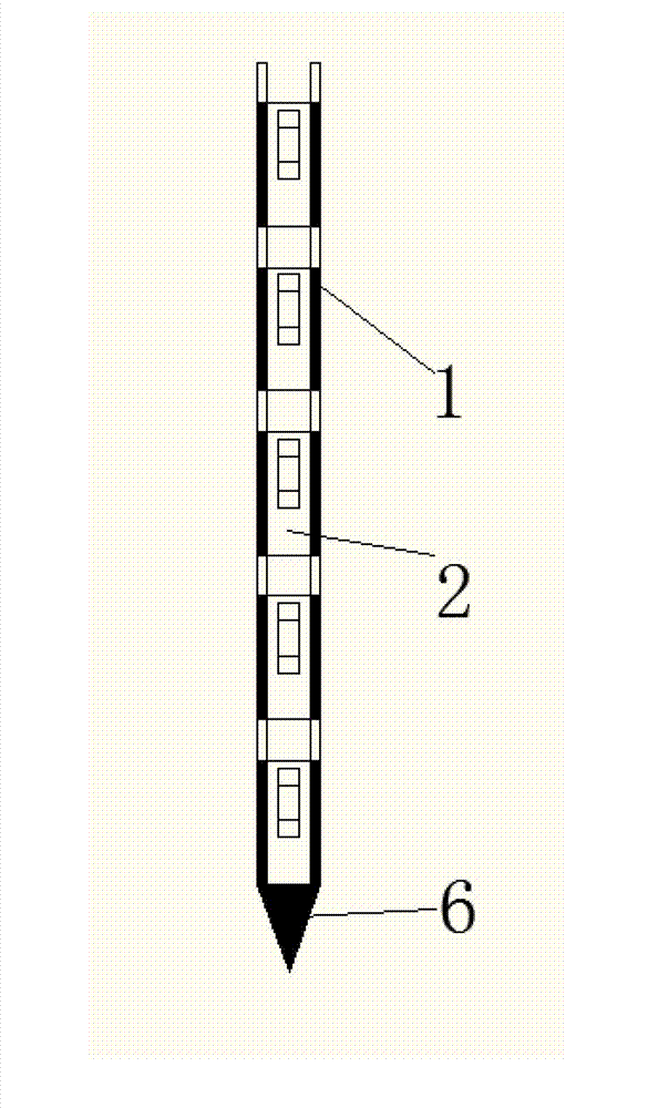 Soil taking device and soil taking method of starting side opening of movable doorseal
