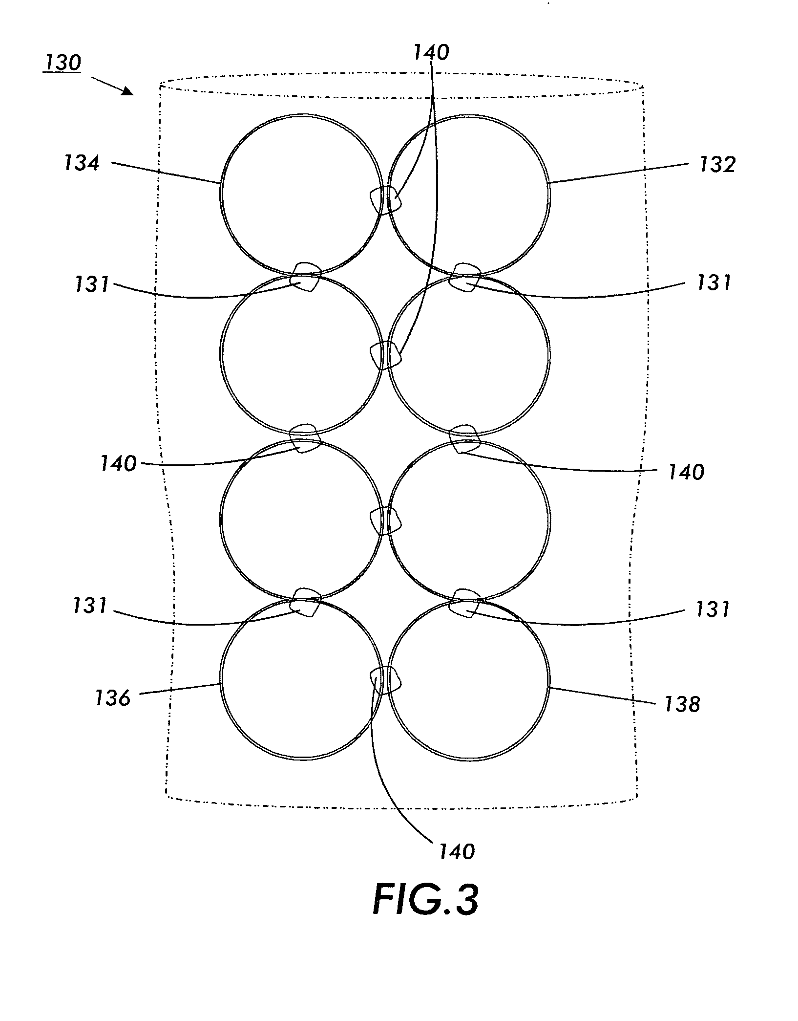 Electromagnetic radiation transparent device and method of making thereof