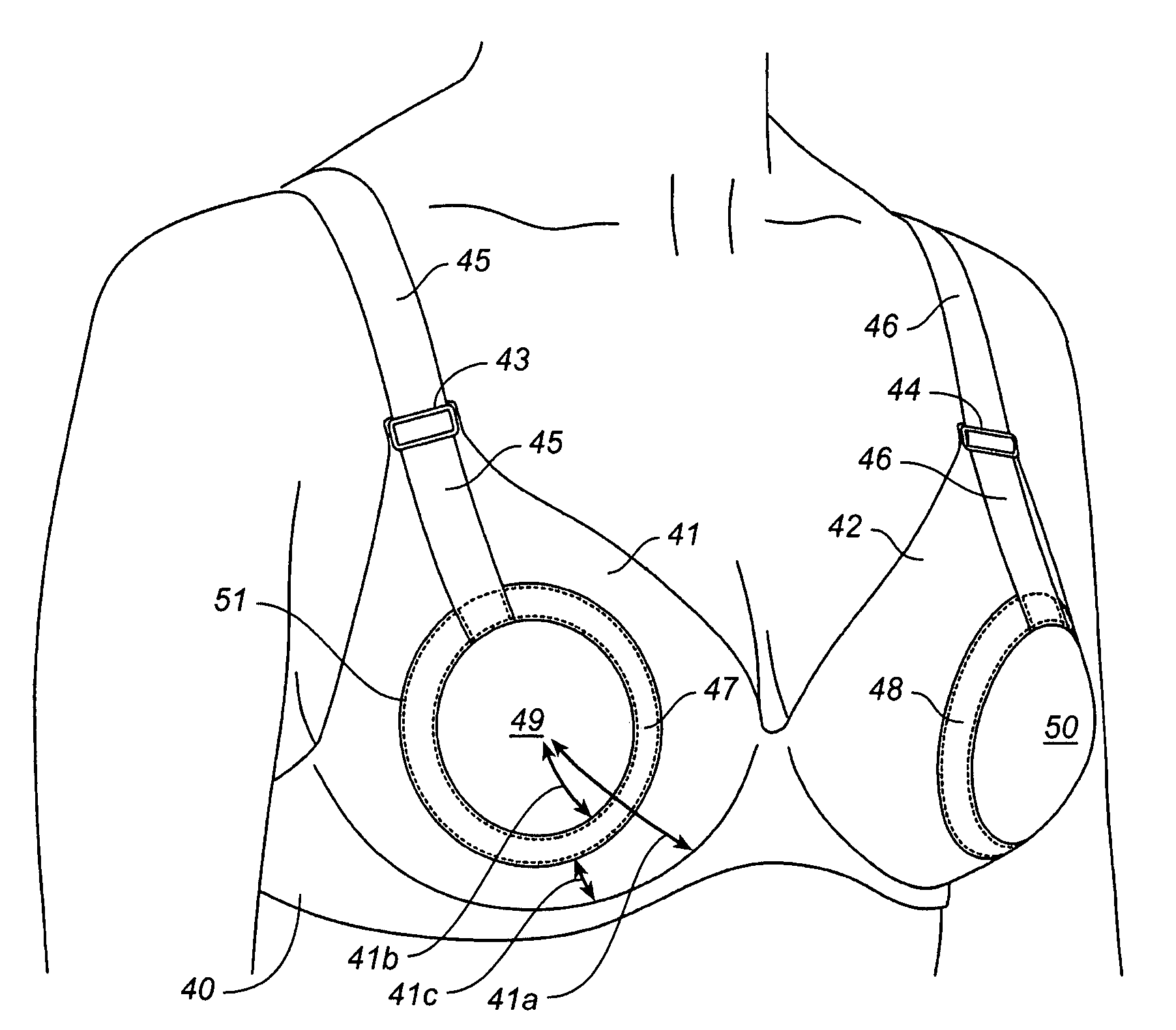 Support bra with reinforced cups