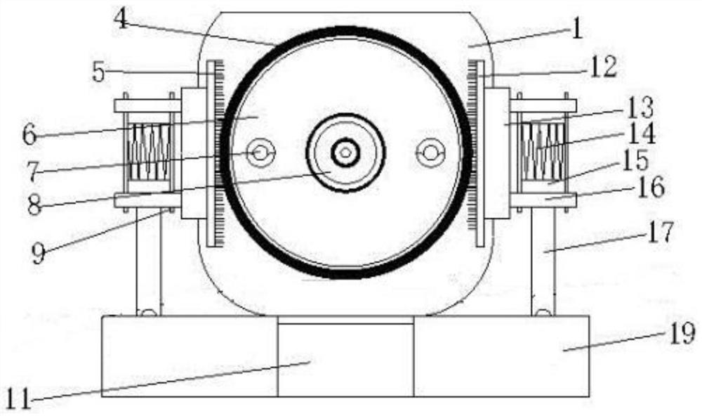 Infrared rapid detection device for pipeline defects and defect risk assessment method