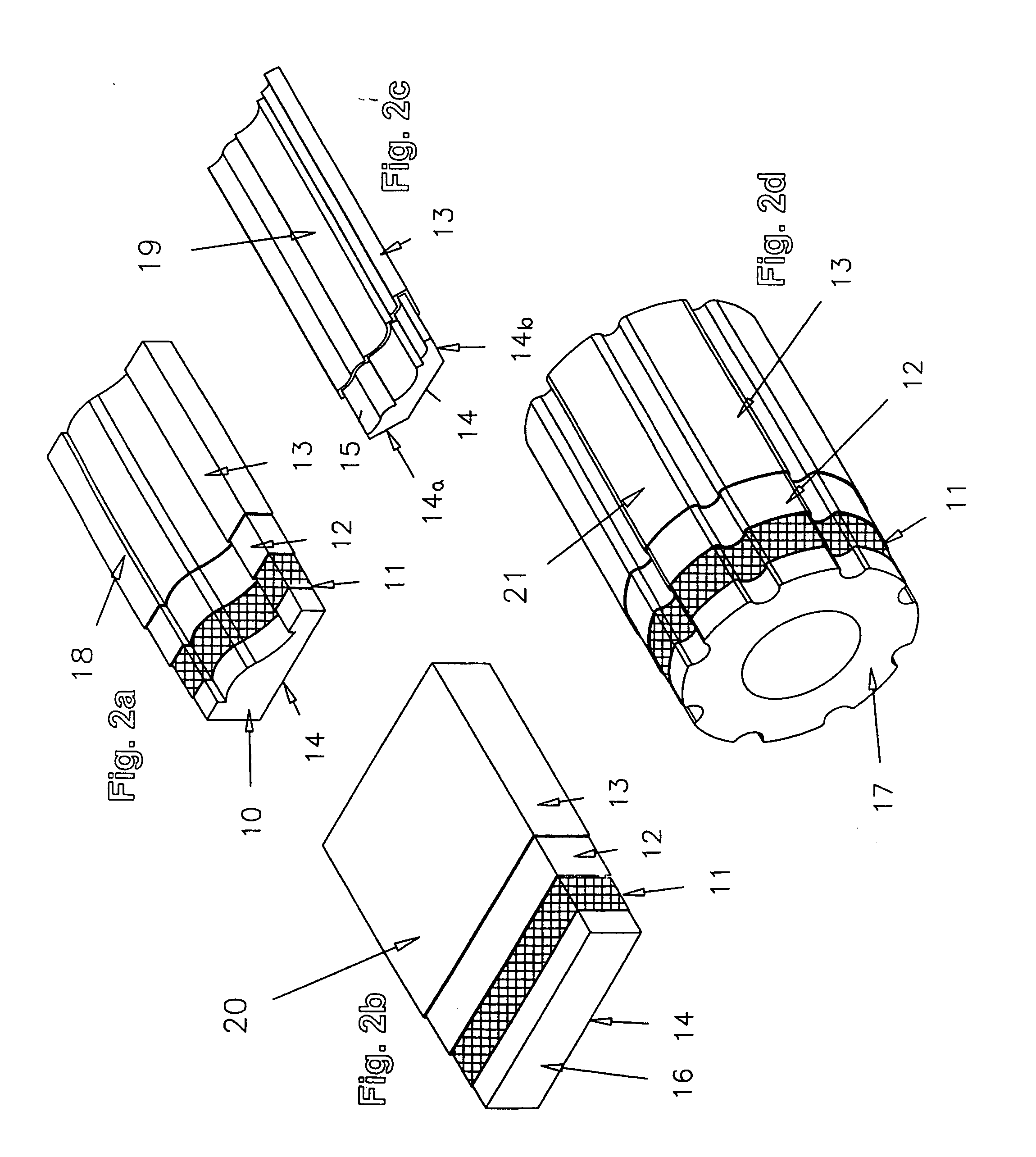 Method for applying a coating material to the surface of foam cores