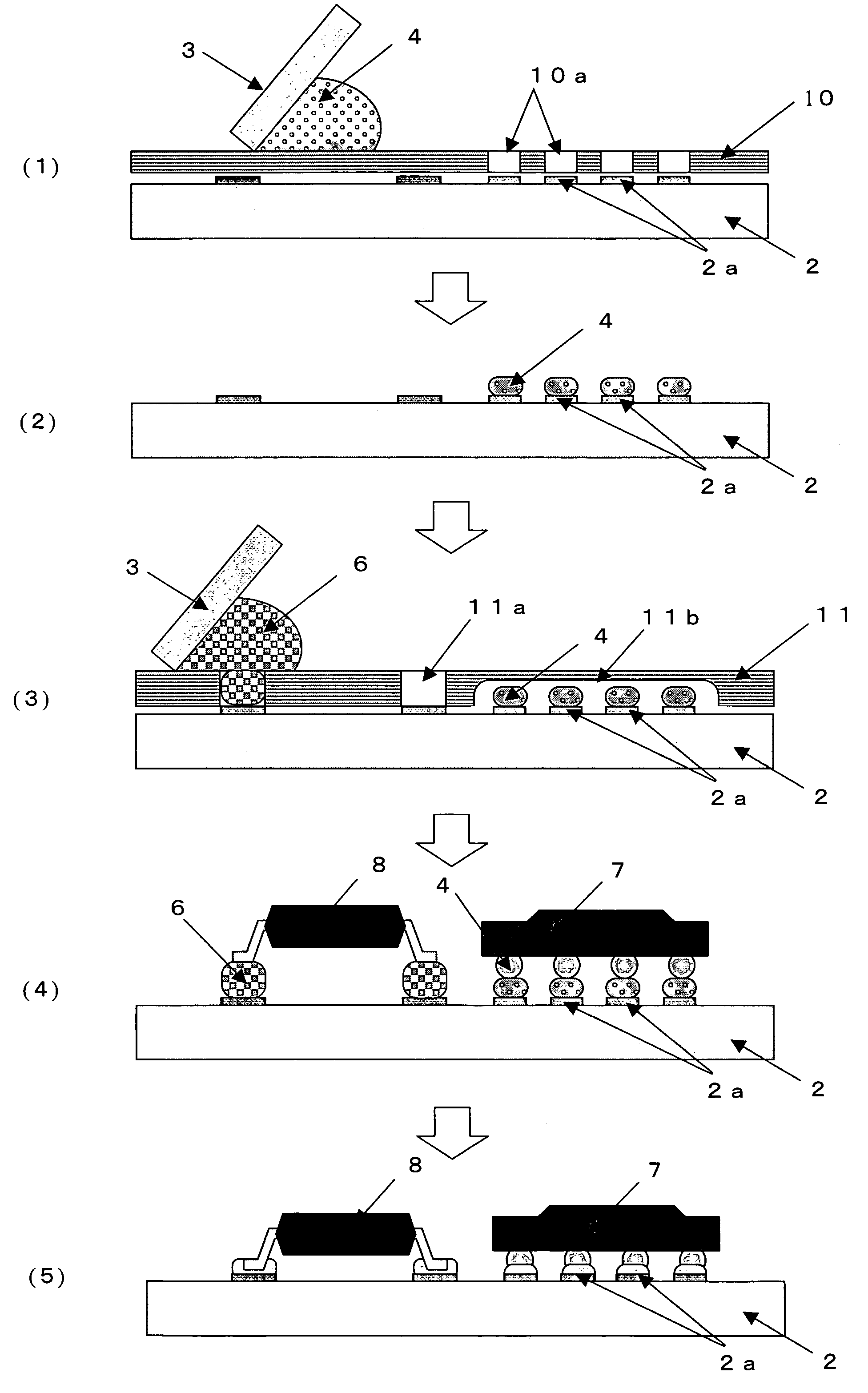 Method for manufacturing a printed circuit board for electronic devices and an electronic device using the same