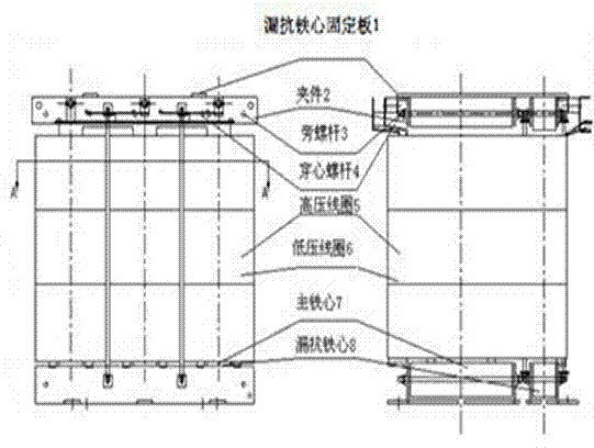 Dry-type transformer for photovoltaic power generation and photovoltaic inversion system
