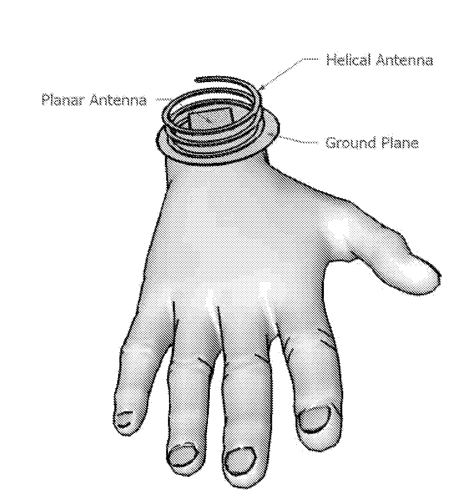 Extendable helical antenna for personal communication device