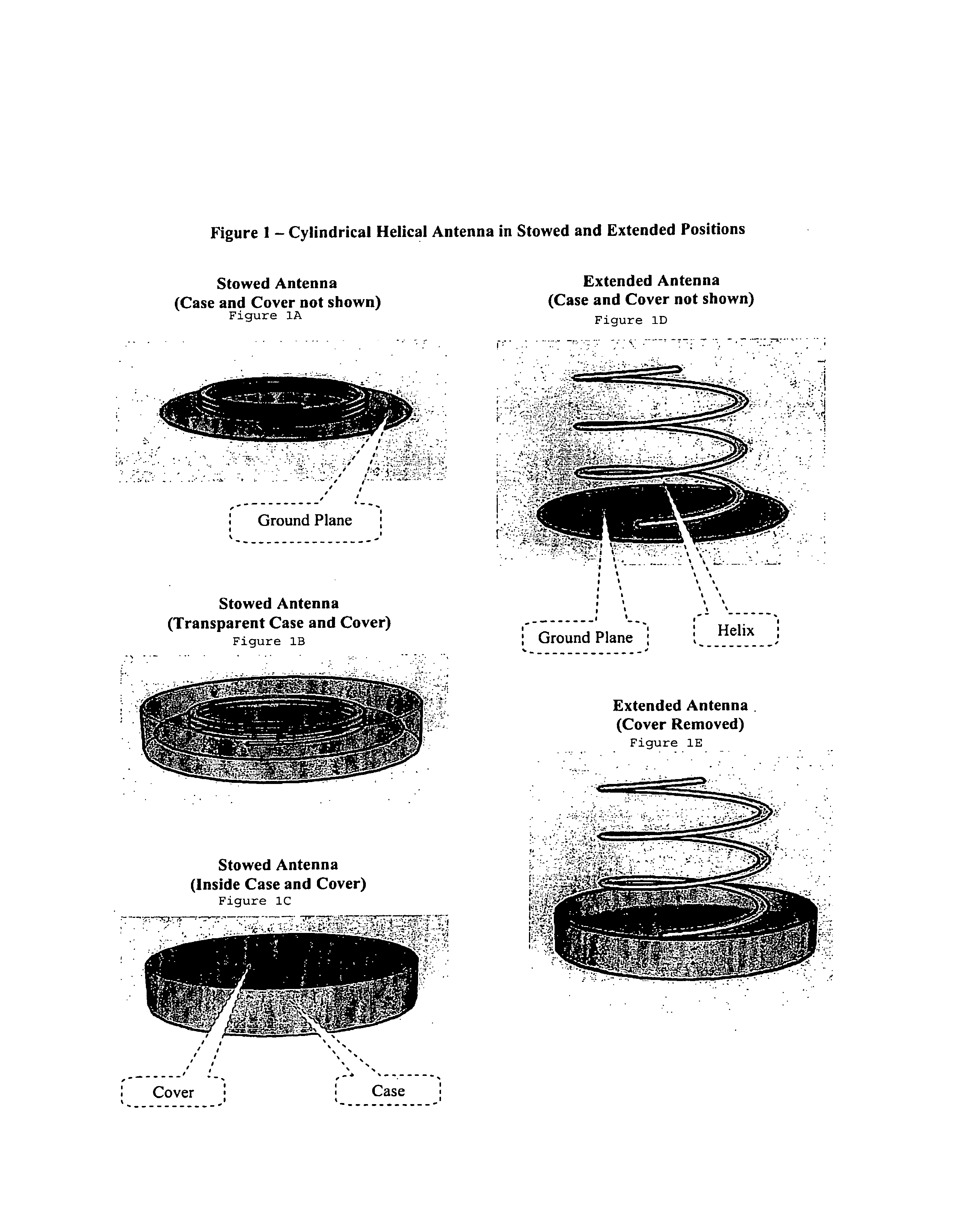 Extendable helical antenna for personal communication device
