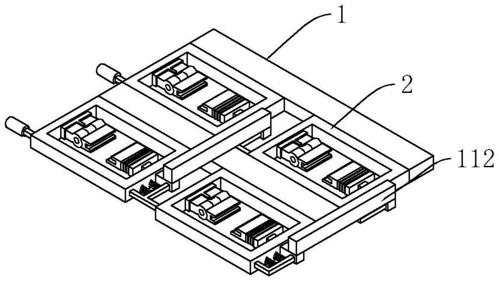 A chip sorting and unloading device