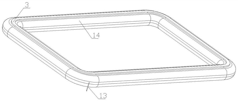 Capsule body for sealing