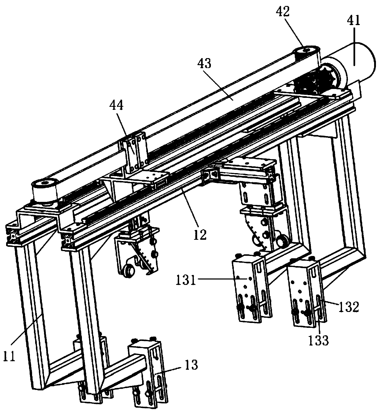 Strapping tape removing device
