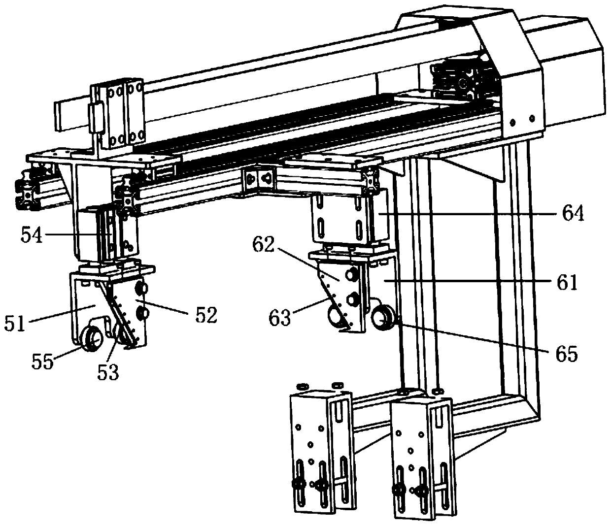 Strapping tape removing device