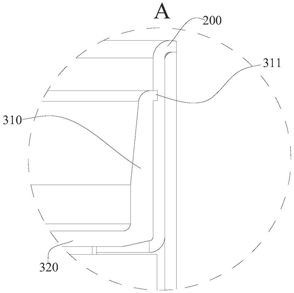 Battery structure with deformation and pressure relief function