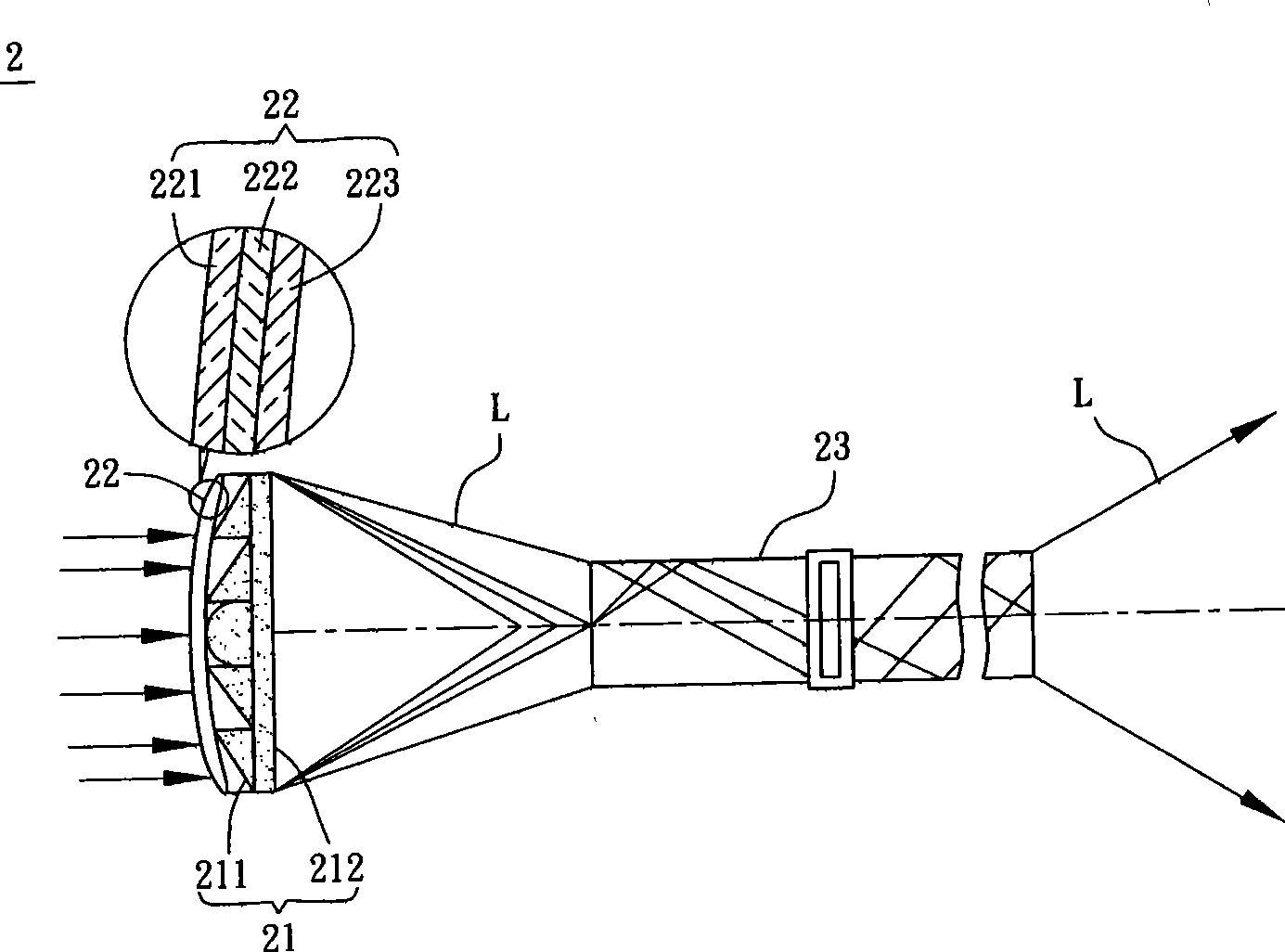 Light collecting device