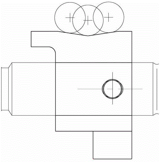 Control mechanism of automobile manual transmission