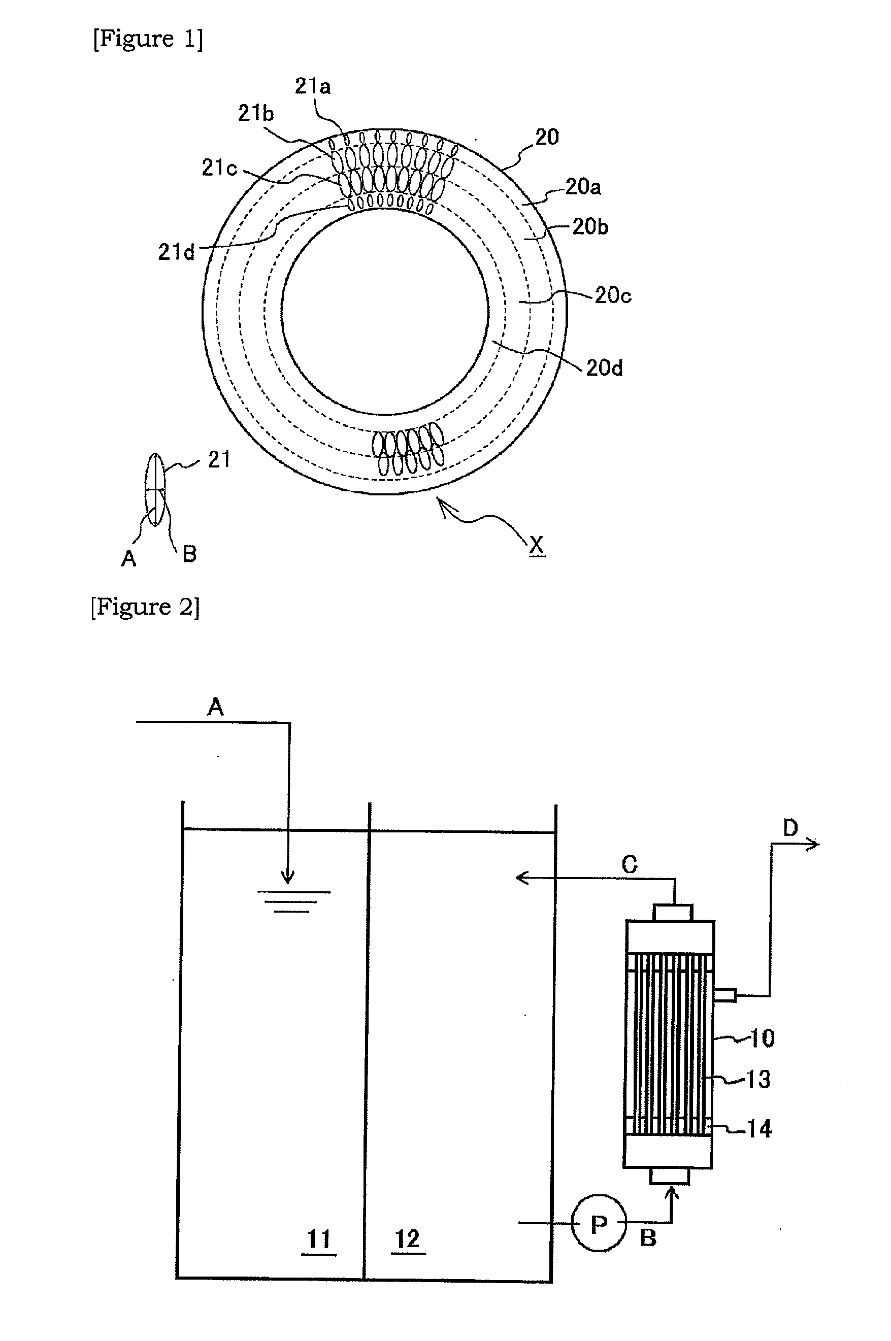 Polymer membrane for water treatment and method for manufacture of same, and water treatment method