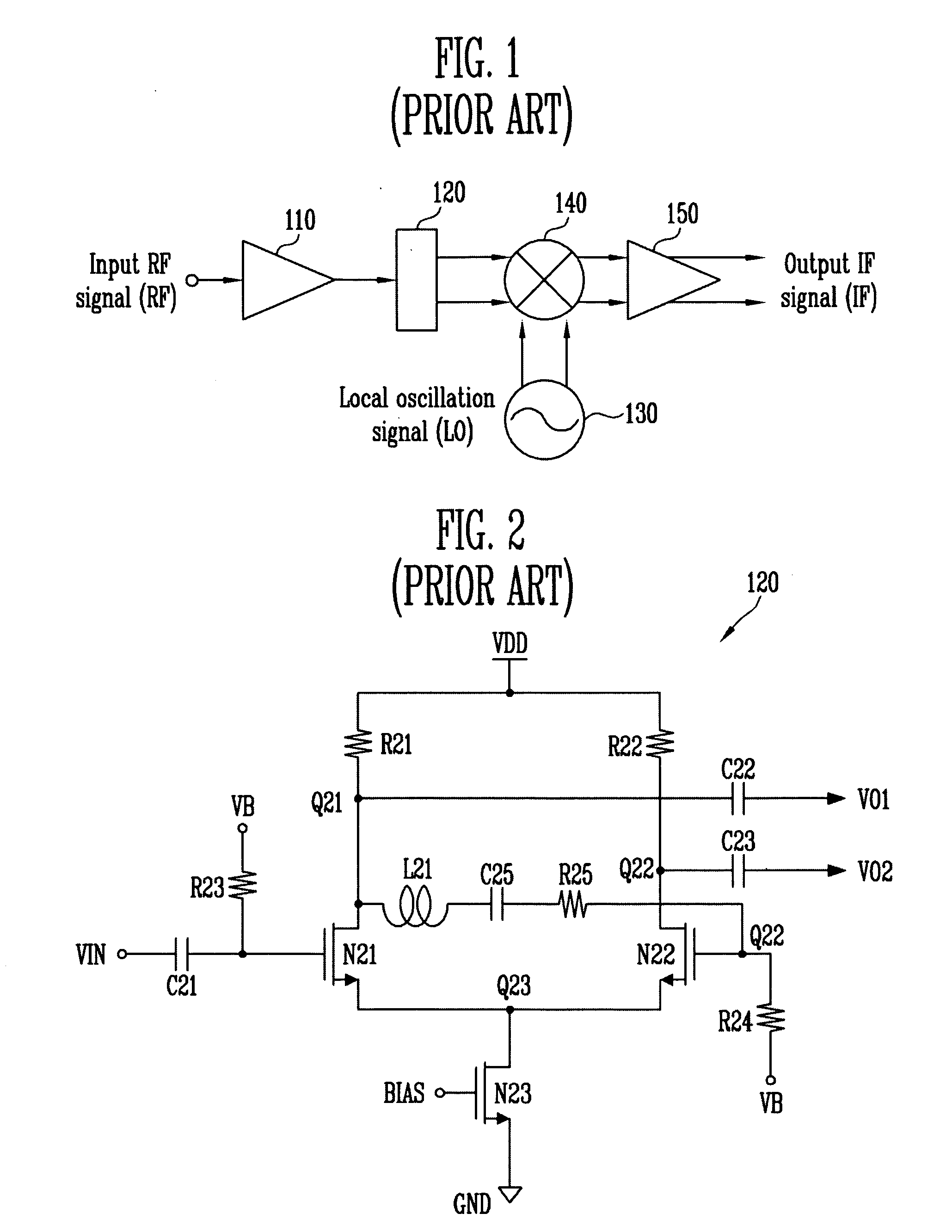 Wideband active balun circuit based on differential amplifier