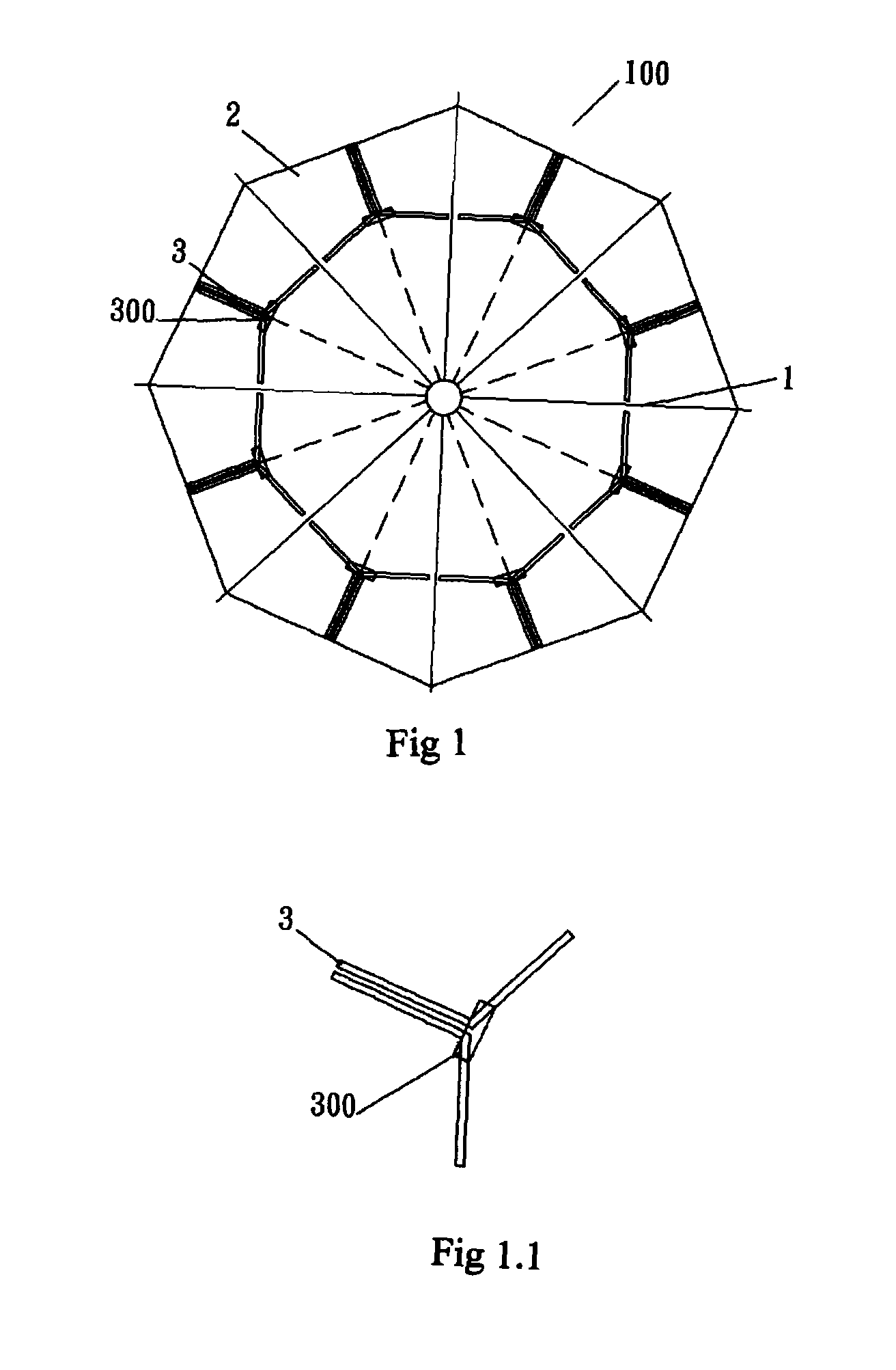 Foldable umbrella capable of auto-adjustment of the umbrella cloth