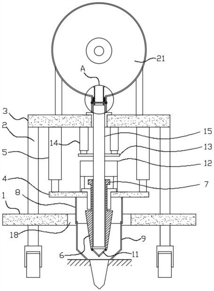 An automatic mixing planting equipment for agriculture