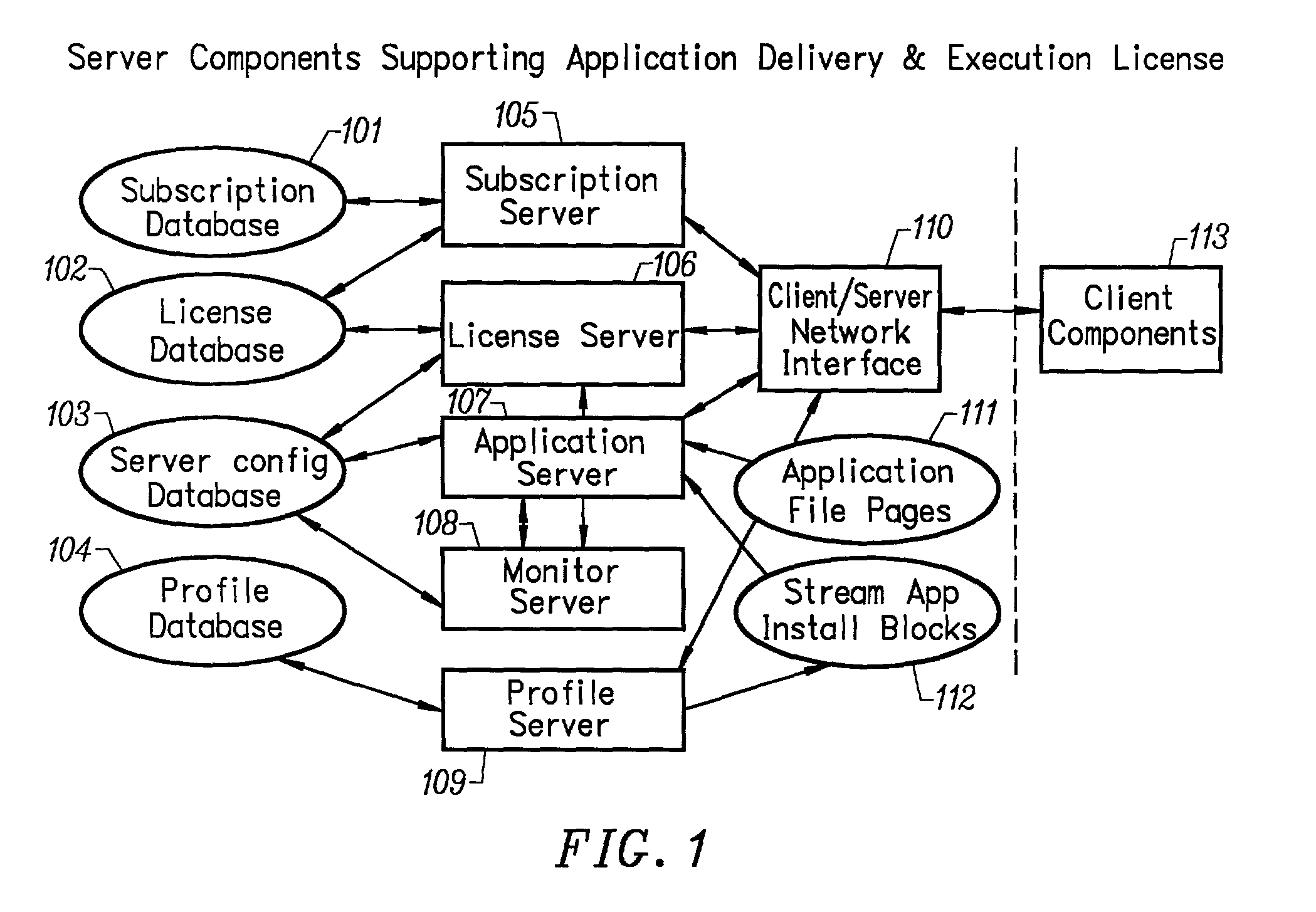 Intelligent network streaming and execution system for conventionally coded applications