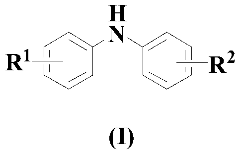 Synthesis method of diaryl aniline compound